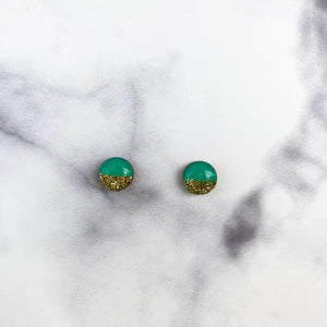 Resin Stud Earrings