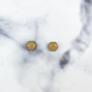 Resin Stud Earrings